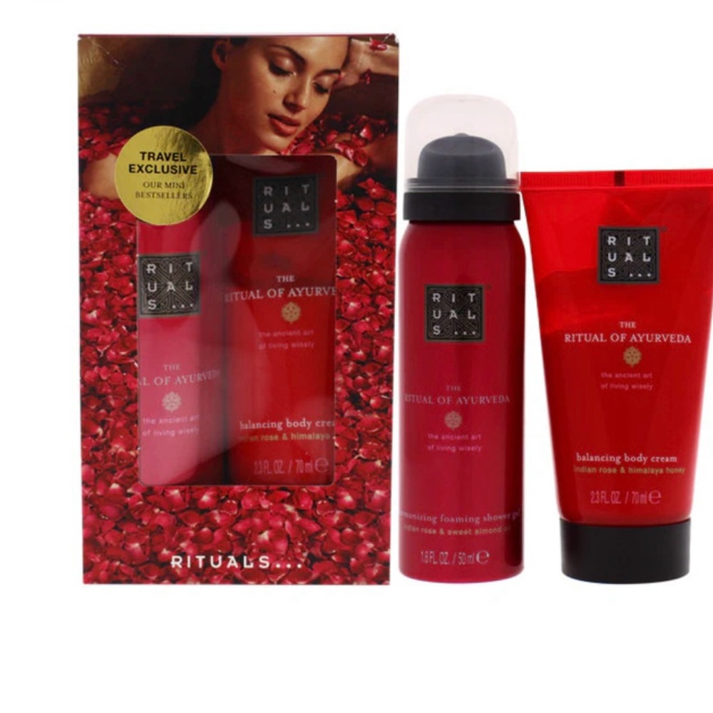 Rituals The Ritual of Ayurveda Foaming Shower Gel and Body Cream Set